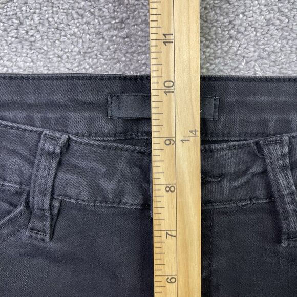 Kancan Jeans Women’s 29X27 Black Ankle Skinny Mid-Rise Stretch Denim Preppy - Picture 8 of 11